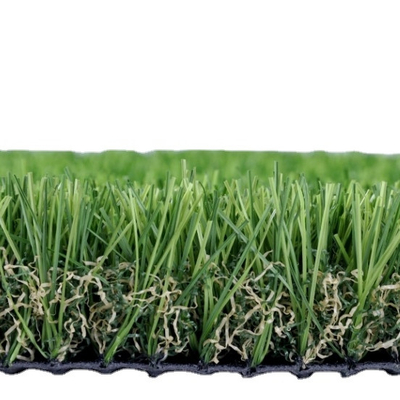 Customized Green Bi Color Artificial Landscape Grass For Schools Yards And Gardens