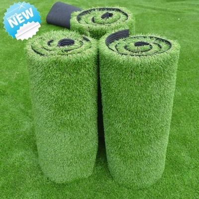 SBR Latex Backing Synthetic Landscape Green Grass 45mm For Paving Of Leisure Places Family Courtyards And Gardens