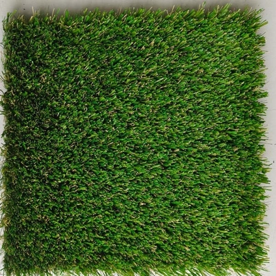 Three Types Of Grass Shapes Mixed 38mm Outdoor Green Artificial Grass With Low Maintenance and excellent texture