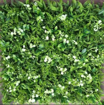 Commercial Buildings Artificial Wall Grass Low Maintenance for Public Areas