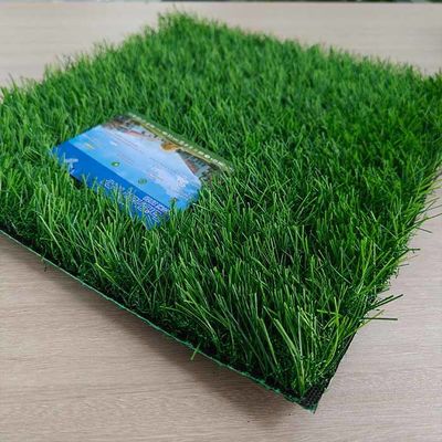 quality  Straight Plus Curved Non Infill Artificial Turf 43mm Low Maintenance Wear Resistant High Permeablity factory