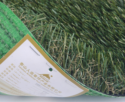 140 Stitches/M 32mm Landscaping Fake Grass With UV Resistance And Great Texture Used For Children Or Pet