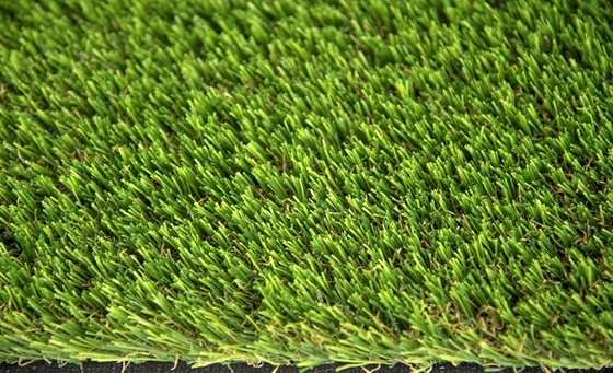 High Density Hybrid Artificial Grass Indoor / Outdoor Landscaping For Pets Mats 35mm Excellent Water Permeability