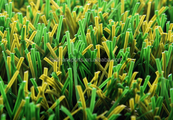 38mm Playground Artificial Grass High Density For Kindergartens 40mm Latex Coating Low Maintenance Anti Friction High Permeability