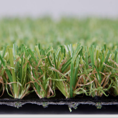 PP+LENO Backing Landscape Artificial Turf With Easy Paving And Installation 25mm Pile Height