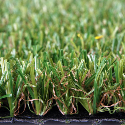 PP+LENO Backing Landscape Artificial Turf With Easy Paving And Installation 25mm Pile Height