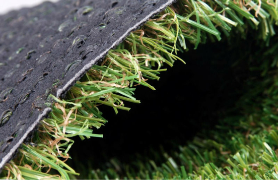 PP+LENO Backing Landscape Artificial Turf With Easy Paving And Installation 25mm Pile Height