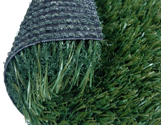 60mm Pile Height Football Artificial Turf Astroturf 140 Stitches/M Resilient Artificial Turfgrass