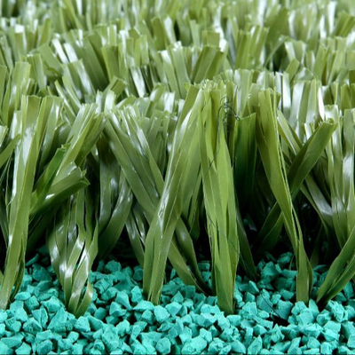 Customizable Football Astro Turf Lawn 140 Stitches/M Green Artificial Grass 60mm Pile Height