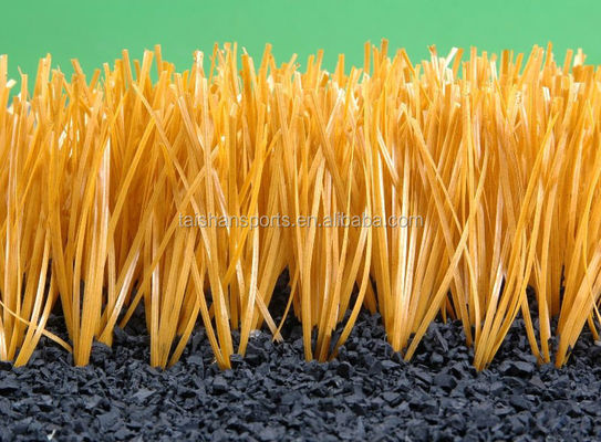 FIFA Approved Latex Coating Artificial Turf with 55mm Pile Height for Soccer Fields