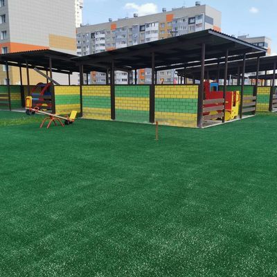 200 Stitches/M Tennis Artificial Turf with 20mm Pile Height in Durable Polyethylene Material