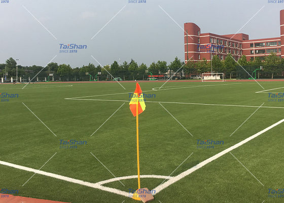 FIFA Certified 55mm Pile Height High Density Artificial Turf for Soccer Courts with Low Maintenance