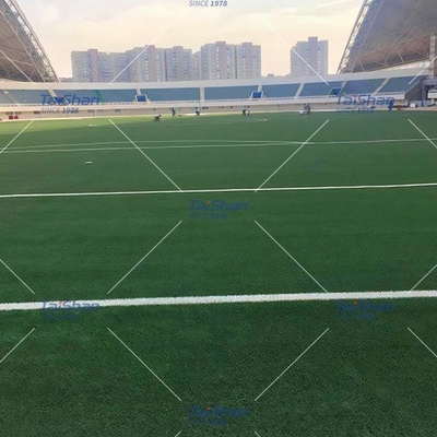 60mm FIFA Certified Football Artificial Turf For outdoors sports Fields With Customized Colors dtex and density low maintenance