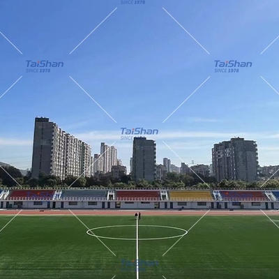 60mm FIFA Certified Football Artificial Turf For outdoors sports Fields With Customized Colors dtex and density low maintenance