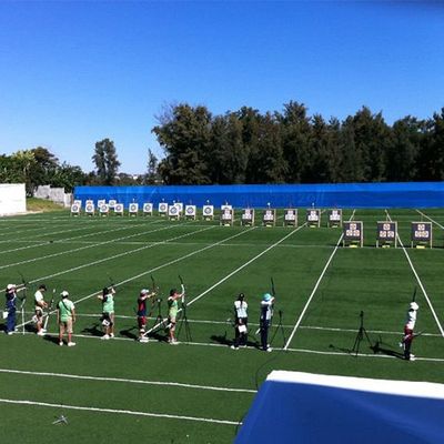 20mm Pile Height Customizable UV Resistant Artificial Turf for Tennis and Sports