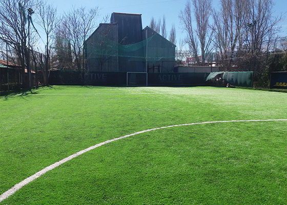FIFA Approved UV Resistant 50mm Pile Height Football Artificial Grass with High Density and Low Maintenance