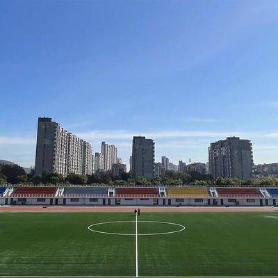 FIFA Approved UV Resistant 50mm Pile Height Football Artificial Grass with High Density and Low Maintenance