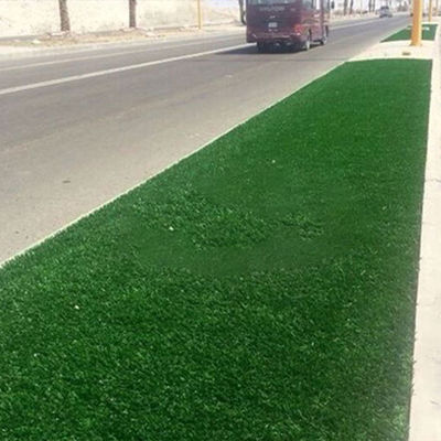 Any Length Landscape Artificial Grass Flat Shape Yarn FIFA FIH Double Certification