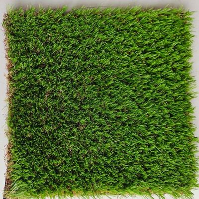 9600 Dtex 18900 Density UV Resistance Landscape Artificial Grass with Mixed Straight and Curved Yarn