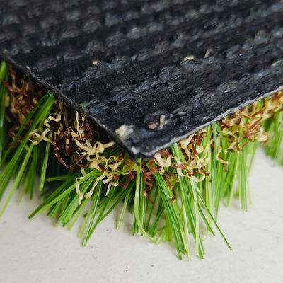 9600 Dtex 18900 Density UV Resistance Landscape Artificial Grass with Mixed Straight and Curved Yarn