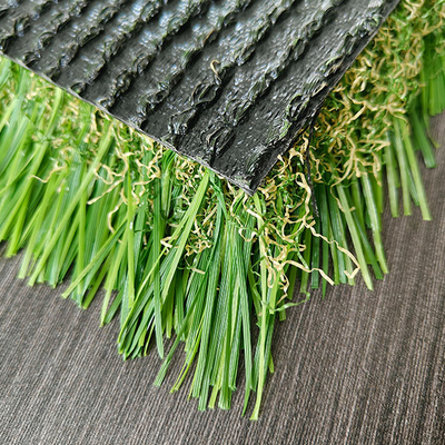 Fire Resistant low maintenance Customizable Artificial Grass with 50mm Pile height and 12600 Dtex
