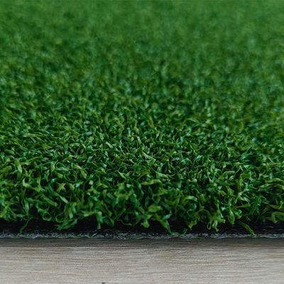 Golf Artificial Turf with 17mm Pile Height High Density and PU Adhesive for Synthetic Putting Greens