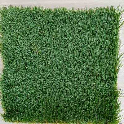 8800 Dtex 40mm Pile Height Hot Melt Fabric Backing Landscape Artificial Grass In 4 Colors
