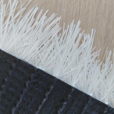 50mm White Artificial Football Turf 12000 Dtex Infill Needed Synthetic Turf For Football Fields