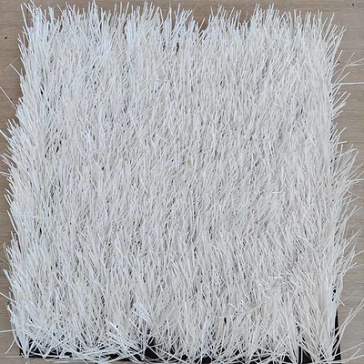 50mm White Artificial Football Turf 12000 Dtex Infill Needed Synthetic Turf For Football Fields