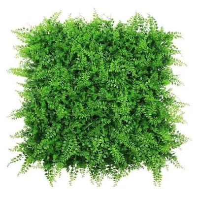 PE Polyethylene Artificial Green Grass Wall Durable Eco Friendly
