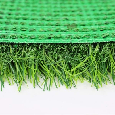 45mm Landscaping Artificial Turf Green Leno Backing For Gardens