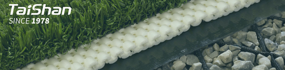 Non-infilled Artificial Turf With Shock-absorbing Mat For Sports Fileds