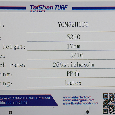 Taishan Durable PP Curly Grass 12mm13mm15mm 17mm For Indoor Outdoor Children's Playground Grass Golf Putting Green Multisport Turf