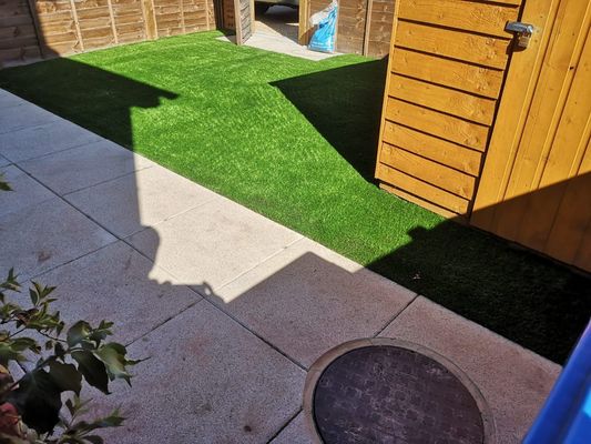Landscape Artificial Grass Perfect For Leisure Applications Non Toxic For Children Playgrounds And Pet Areas