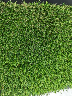 Non-Infill Green Artificial Grass Transparent Latex 30mm PE&PP material Little Sand Needed Drainage holes
