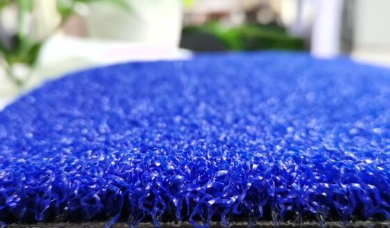 FIH Certified Hockey Artificial Turf With 17mm Pile Height Water Spray No Heavy Metals For Consistent Play