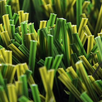FIFA Approved PE Artificial Turf For Soccer Fields 1.5mm Pile Width