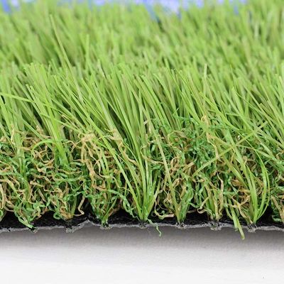 UV Resistant Low Maintenance 4-Color Mixing Landscape Artificial Grass for Outdoor Spaces